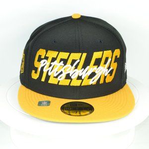 Pittsburgh Steelers New Era 2022 NFL Draft On-Stage 59FIFTY Fitted Hat-7 3/8 Cap